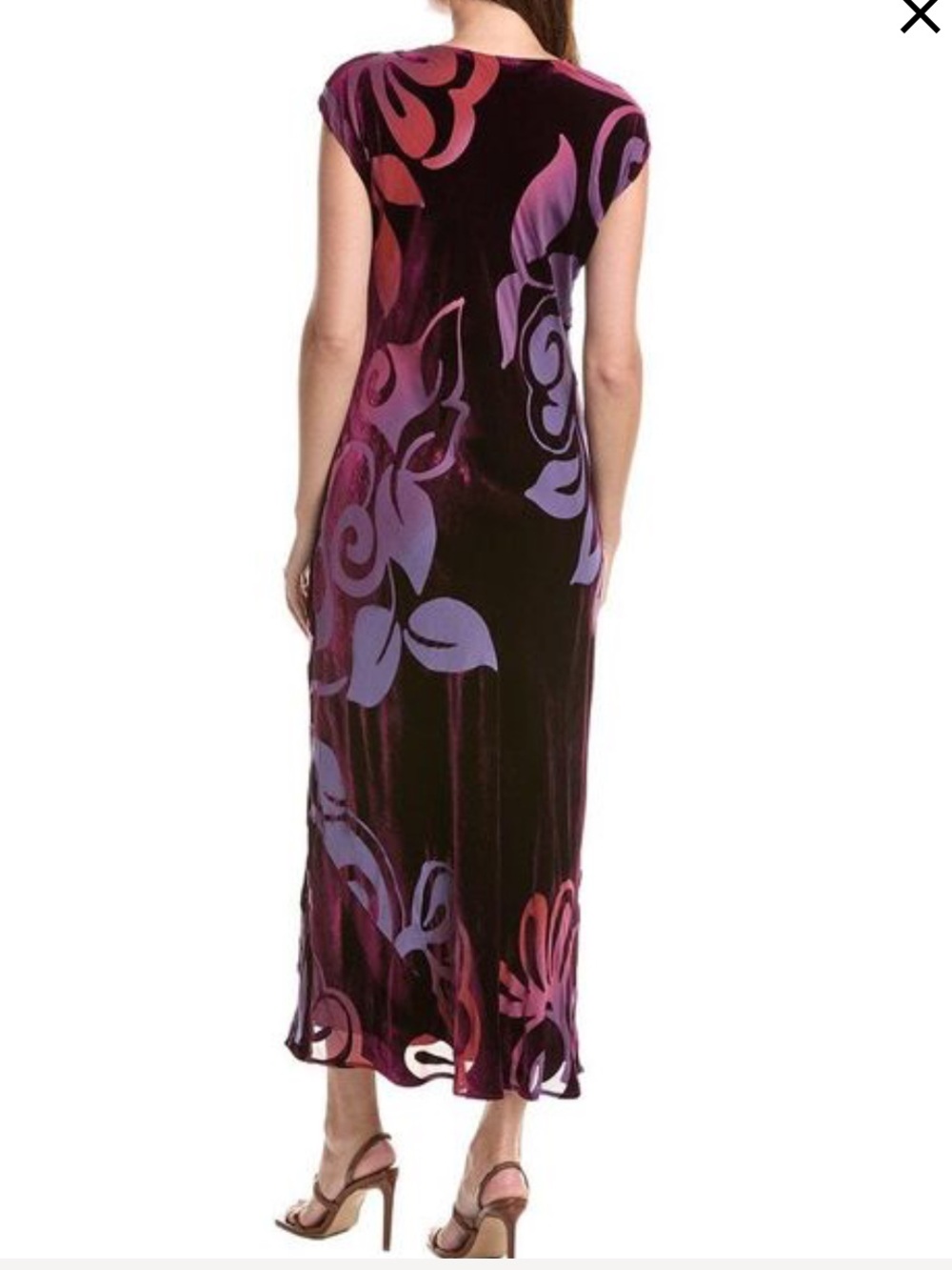 $525 Johnny Was Toto Bias Maxi Dress Size Small - CHECK OUT JOHNNY WAS WEBSITE - Picture 2 of 9